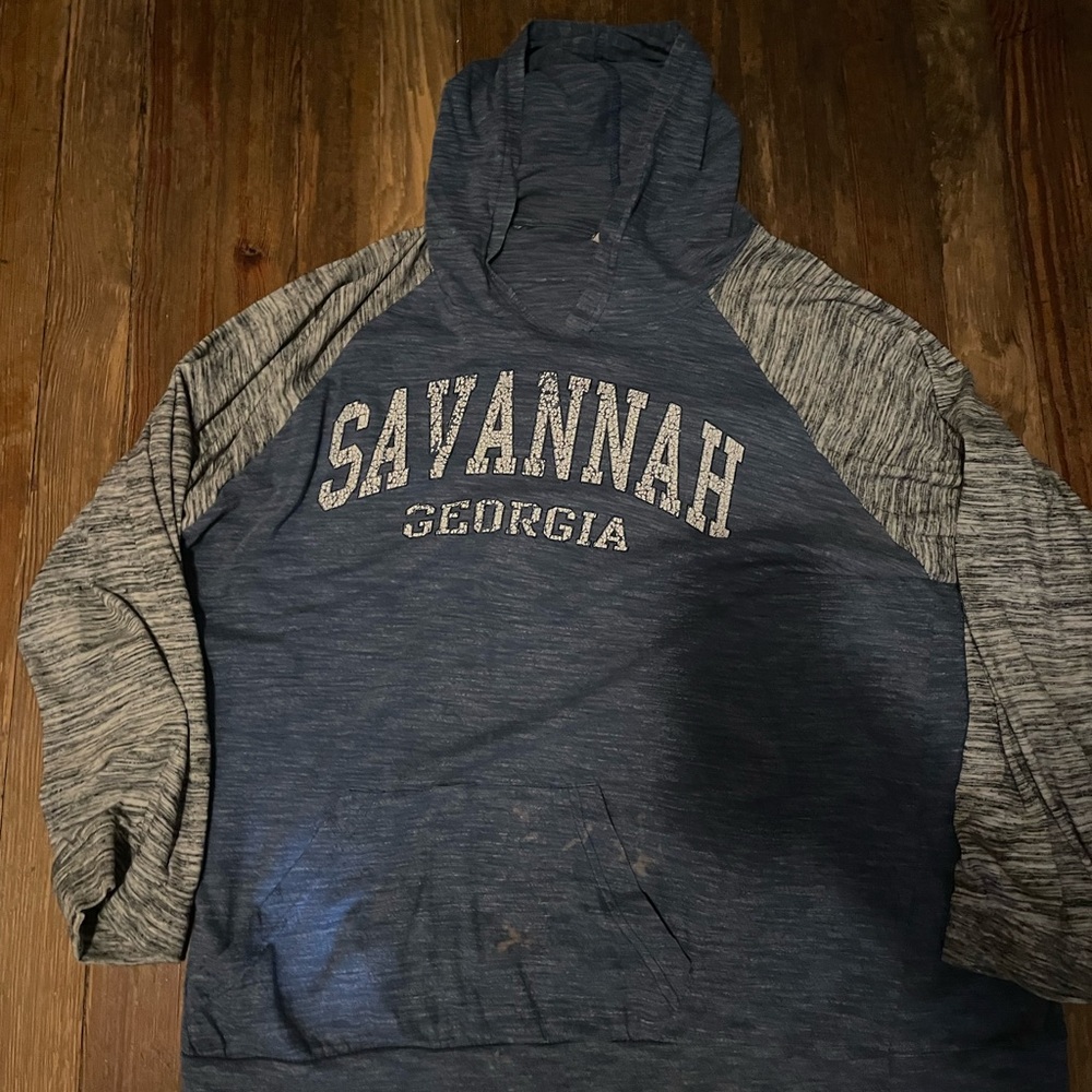 Unisex savannah georgia long sleeve hoodie t shirt